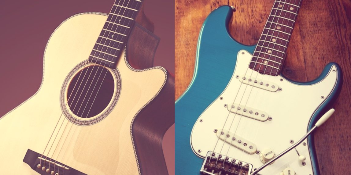 lekcje na gitarze elektrycznej czy akustycznej?